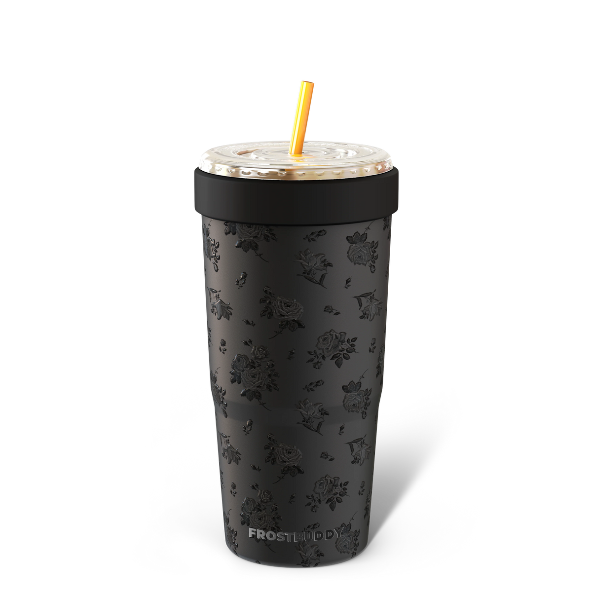 To-Go Buddy | Black Floral